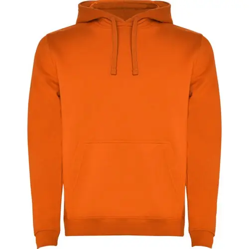 SUDADERA CON CAPUCHA DE DOBLE TEJIDO URBAN REF SU1067 - Back Naranja