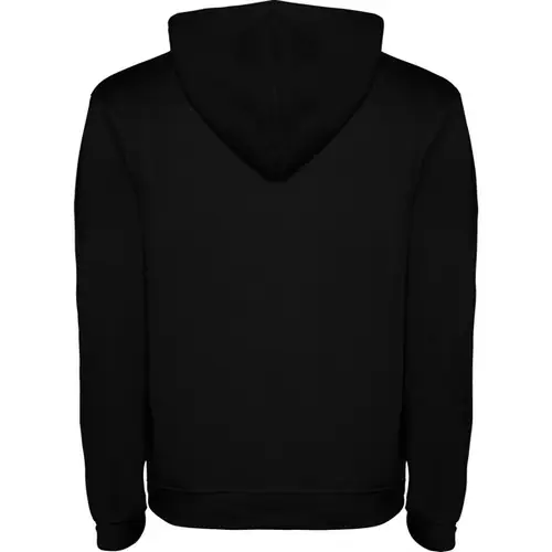 SUDADERA CON CAPUCHA DE DOBLE TEJIDO URBAN REF SU1067 - Back Negro