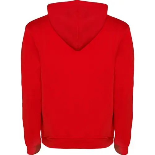 SUDADERA CON CAPUCHA DE DOBLE TEJIDO URBAN REF SU1067 - Back Rojo