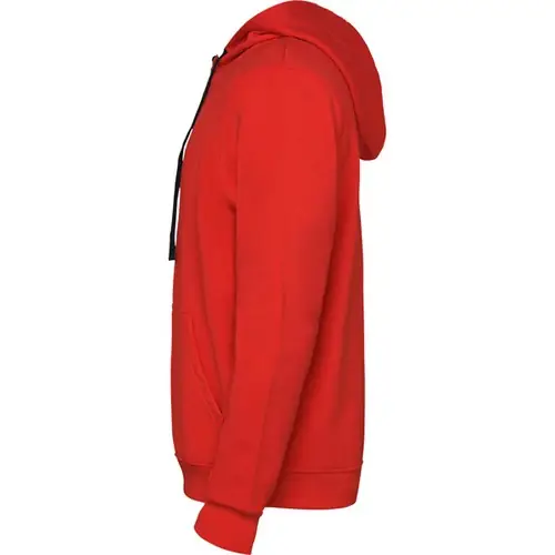 SUDADERA CON CAPUCHA DE DOBLE TEJIDO URBAN REF SU1067 - Left Rojo Negro