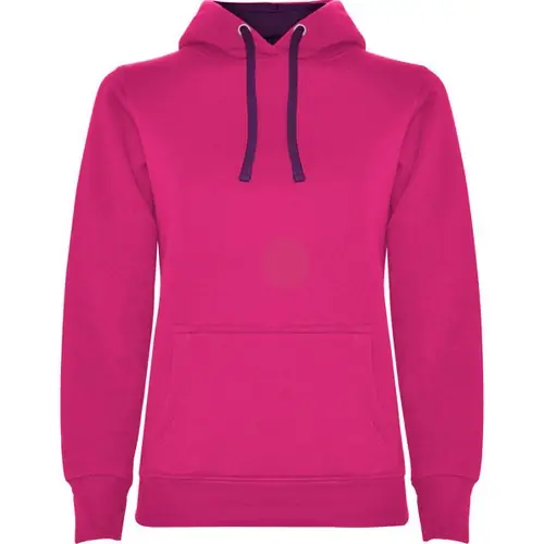 SUDADERA MUJER CON CAPUCHA URBAN WOMAN REF SU1068 ROLY - Back Roseton Purpura
