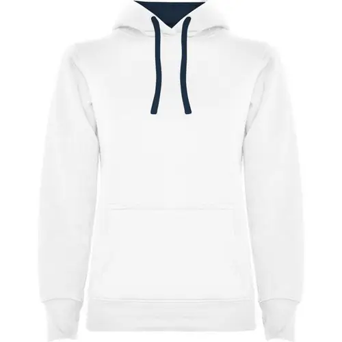 SUDADERA MUJER CON CAPUCHA URBAN WOMAN REF SU1068 ROLY - Blanco Marino