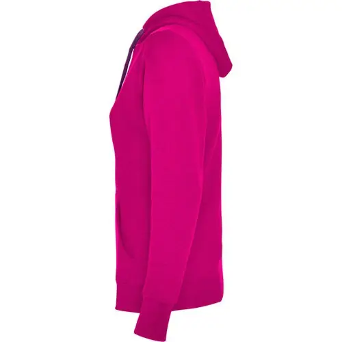 SUDADERA MUJER CON CAPUCHA URBAN WOMAN REF SU1068 ROLY - Left Roseton Purpura