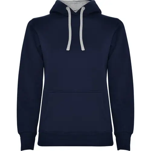 SUDADERA MUJER CON CAPUCHA URBAN WOMAN REF SU1068 ROLY - Marino Gris Vigore