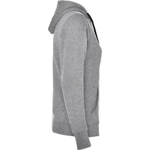 SUDADERA MUJER CON CAPUCHA URBAN WOMAN REF SU1068 ROLY - Right Gris Vigore Negro
