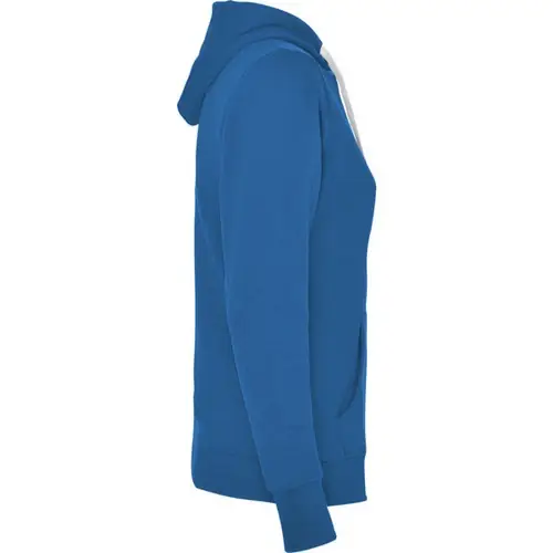 SUDADERA MUJER CON CAPUCHA URBAN WOMAN REF SU1068 ROLY - Right Royal Blanco