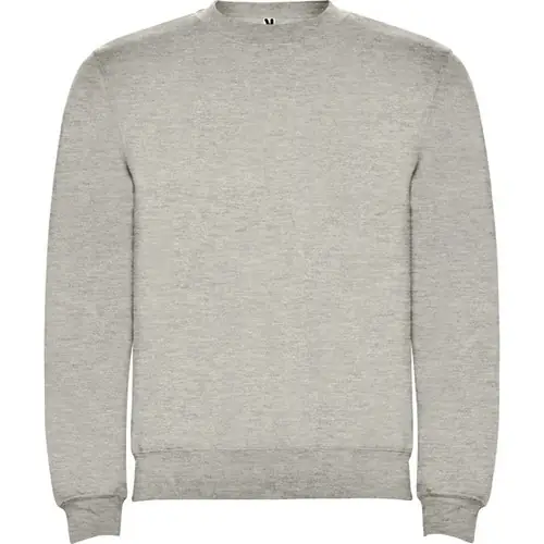 SUDADERA EN DISEÑO CLÁSICO CLASICA REF SU1070 ROLY - Back Blanco Ceniza Vigore