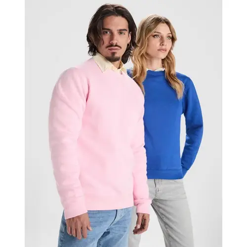 SUDADERA UNISEX BATIAN REF SU1071 ROLY - 02 Rosa Claro