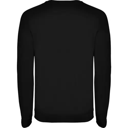 SUDADERA ALGODÓN DE MANGA RANGLÁN ANNAPURNA REF SU1104 - Back Negro