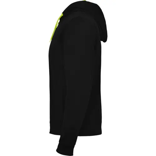 CHAQUETA DE FELPA NO PERCHADA FUJI REF SU1105 ROLY - Left Negro Amarillo Fluor