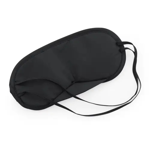 máscara antifaz de viaje realizada en suave microfibra ref ta8200 - Negro Back Negro