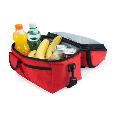 NEVERA MULTIUSOS DE POLIÉSTER 600D GRULLA REF TB7605 - 01 Rojo