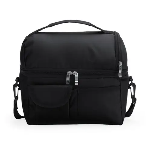 NEVERA MULTIUSOS DE POLIÉSTER 600D GRULLA REF TB7605 - Negro