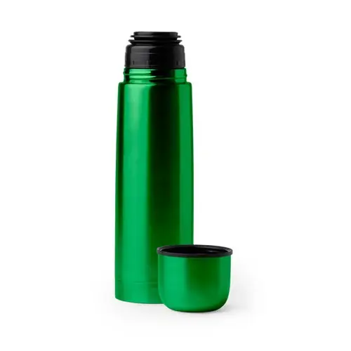 termo de acero inoxidable 304 con doble pared en acabado brillo ref te4123 - Verde Helecho