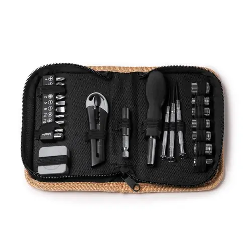 set de herramientas con 25 accesorios ref to1394 - Crudo 03 Crudo