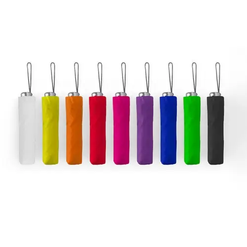 paraguas plegable con funda a juego ref um5606 - 04 Rojo