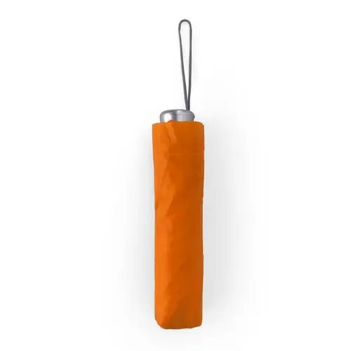 paraguas plegable con funda a juego ref um5606 - Back Naranja