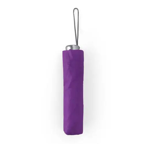 paraguas plegable con funda a juego ref um5606 - Morado