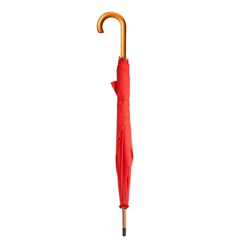 paraguas con mango ref um5607 - Back Rojo