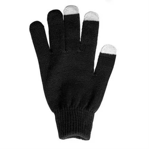 guantes con dedos pulgar ref wd5623 - Negro