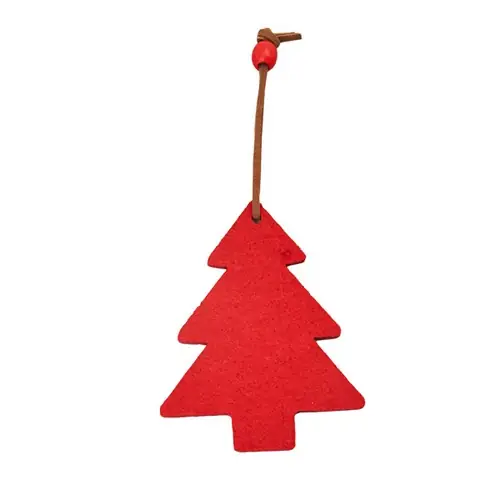 adorno navideño de fieltro ref xm1302 - Back Arbol