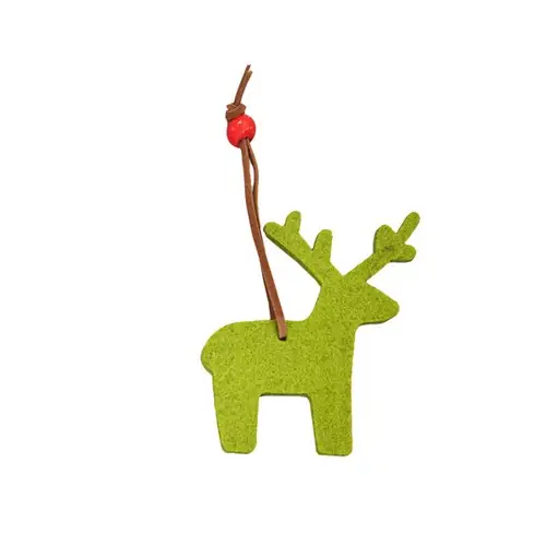 adorno navideño de fieltro ref xm1302 - Back Reno