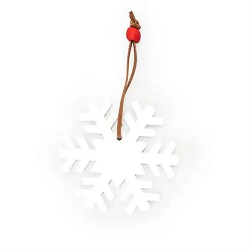 adorno navideño de fieltro ref xm1302 - Copo