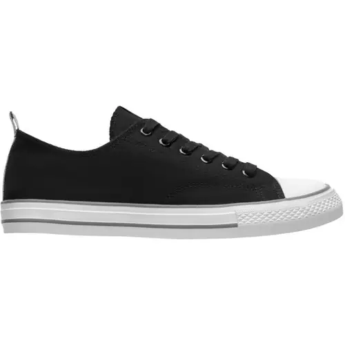 zapatilla clásica de lona ref zs8300 - Negro