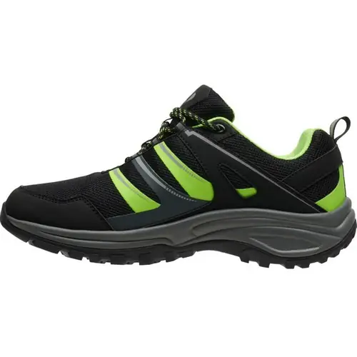 zapatillas de trekking ref zs8335 - Back Negro Verde Fluor