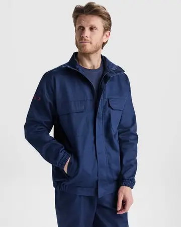 Chaqueta en tejido ignifugo cruiser