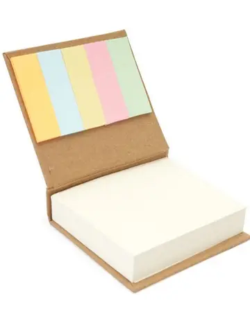 Bloc de notas de cartón reciclado bosco