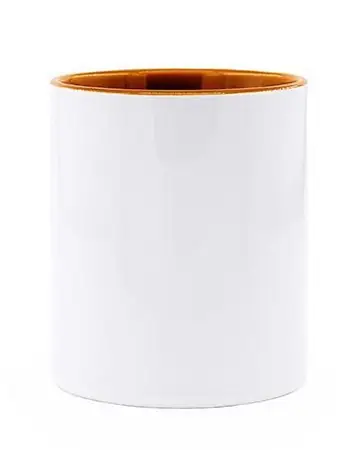 Taza sublimación de cerámica de 350 ml mango